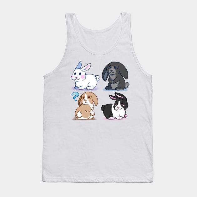 Baby Bunnies Tank Top by leashonlife